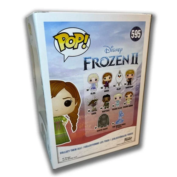 Funko Pop ANNA in her Green Nightgown FROZEN II - Picture 5 of 9